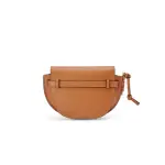 Mini Gate Dual Bag In Soft Calfskin And Jacquard