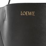 XL Puzzle Fold Tote In Shiny Calfskin