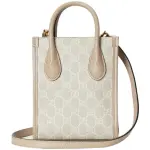 Mini Tote Bag With Interlocking G