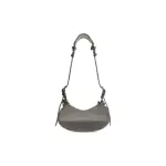 Women's Le Cagole Xs Shoulder Bag With Rhinestones In Grey