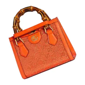 Gucci Diana Mini GG Crystal Tote Bag