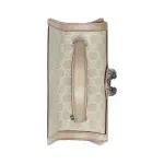 Small Dionysus Top Handle Bag Beige and White