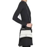 Women's Crush Xs Chain Bag Quilted In Optic White