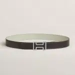 Tonight belt buckle & Reversible leather strap 32 mm