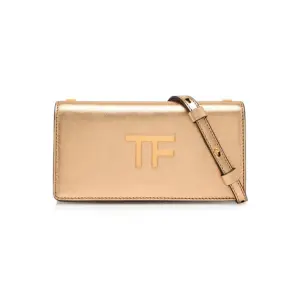 Textured Laminated Leather TF Mini Bag